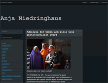 Tablet Screenshot of anjaniedringhaus.com